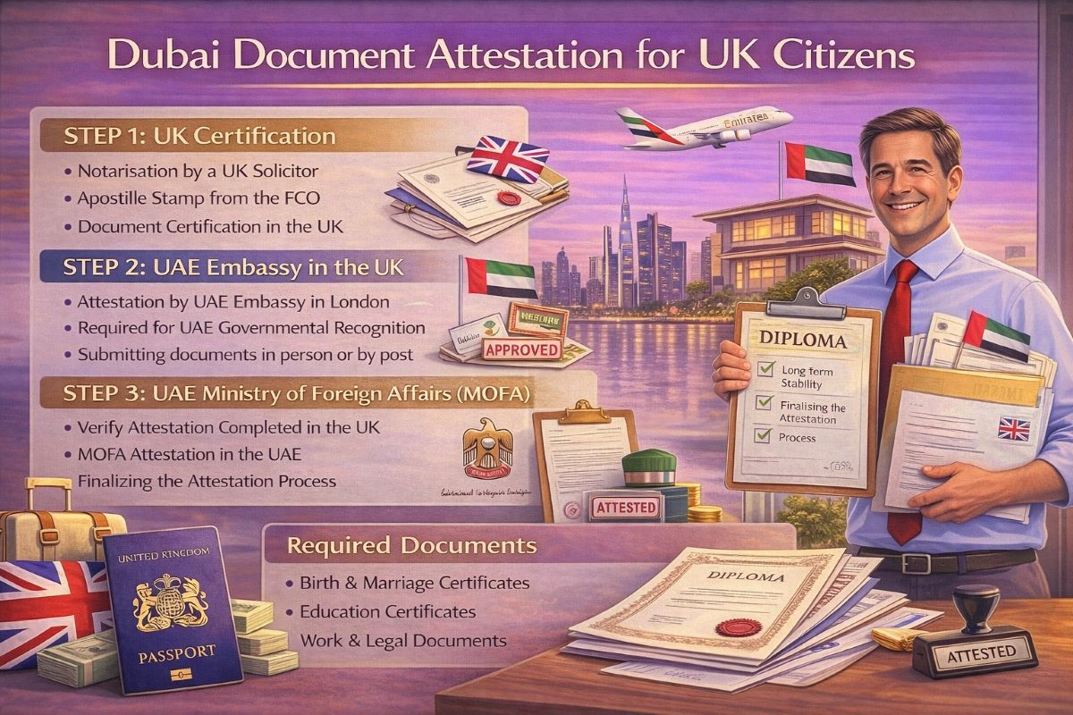 Dubai Document Attestation for UK Citizens