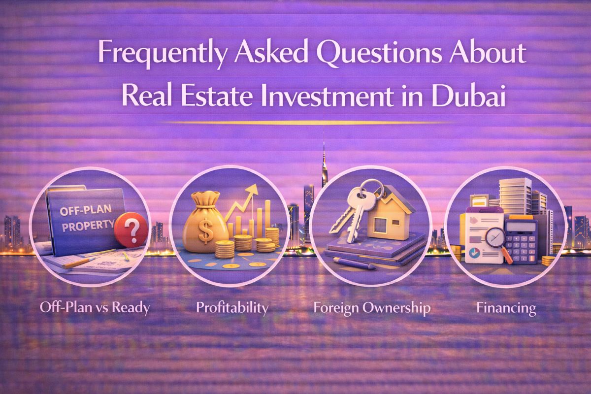 Frequently asked questions about real estate investment in Dubai
