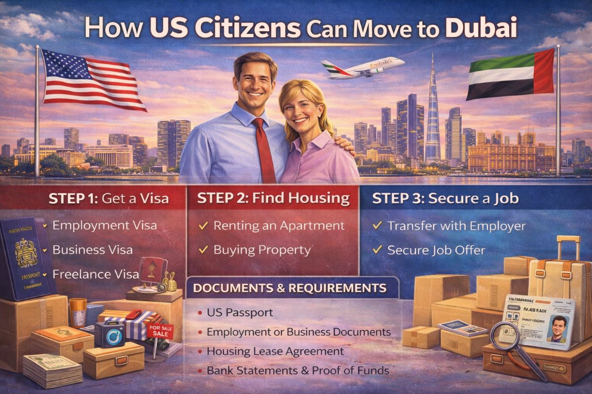 How US Citizens Can Move to Dubai?