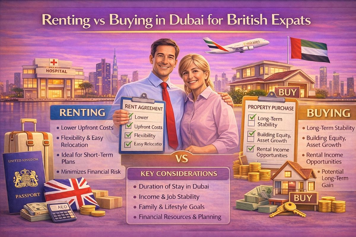 Renting vs Buying in Dubai for British Expats