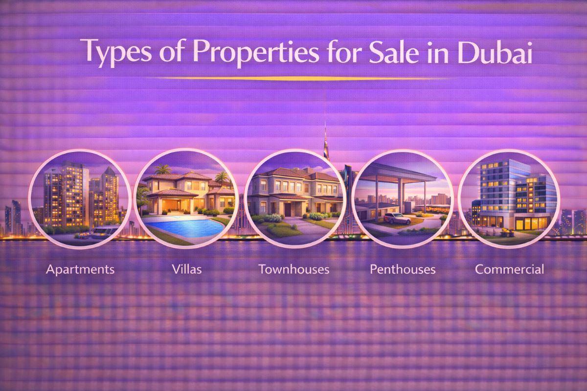 Types of Properties for Sale in Dubai
