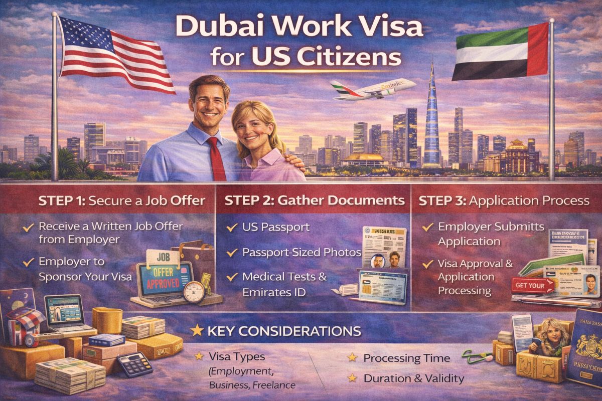 Dubai Work Visa for US Citizens